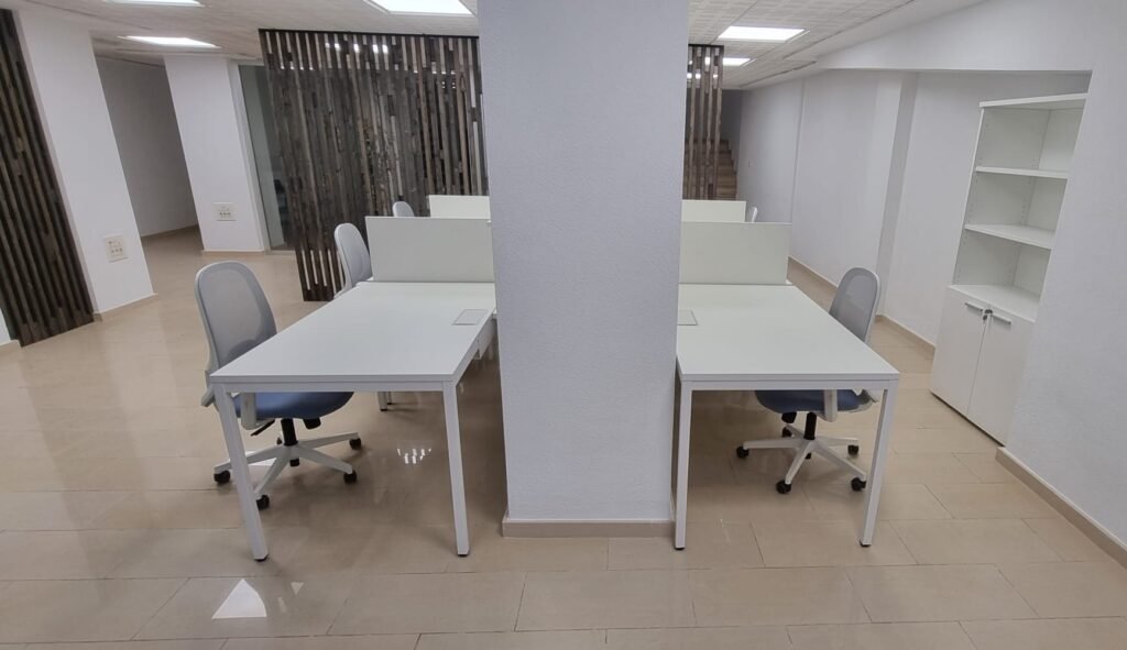 puestos flexibles en coworking en Elche